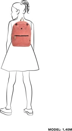 Zebra Girls Rugzak - Roze -Reis Opberg Artikelen 663x1200 8