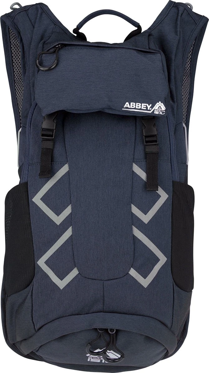 Abbey Active Outdoor Rugzak Aerofit - Gateway-15 L - Marine/Zwart 5 Abbey Active Outdoor Rugzak Aerofit - Gateway-15 L - Marine/Zwart - Afbeelding 3