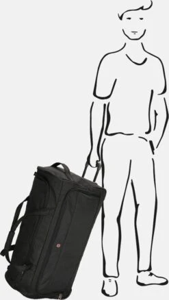 Enrico Benetti Adelaide Reistas XL - 100 Liter - Zwart -Reis Opberg Artikelen 677x1200 4