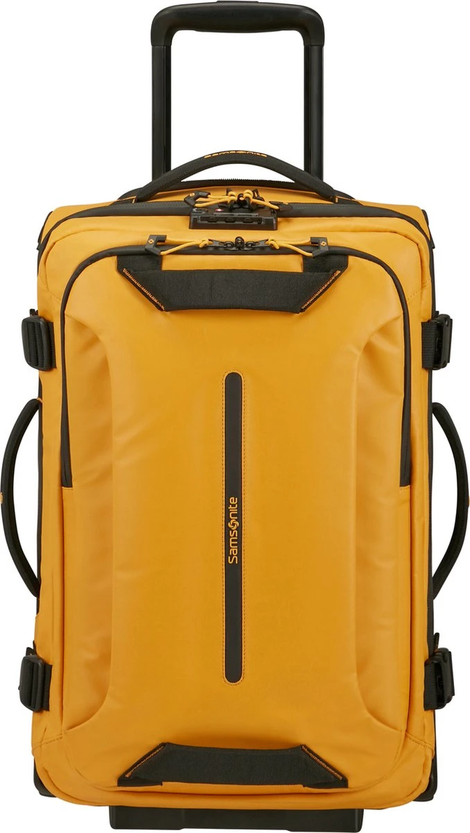 Samsonite Reistas Met Wielenr - Ecodiver Duffle/Wh 55/20 L 35Cm (Handbagage) Yellow 10 Samsonite Reistas Met Wielenr - Ecodiver Duffle/Wh 55/20 L 35Cm (Handbagage) Yellow - Afbeelding 8