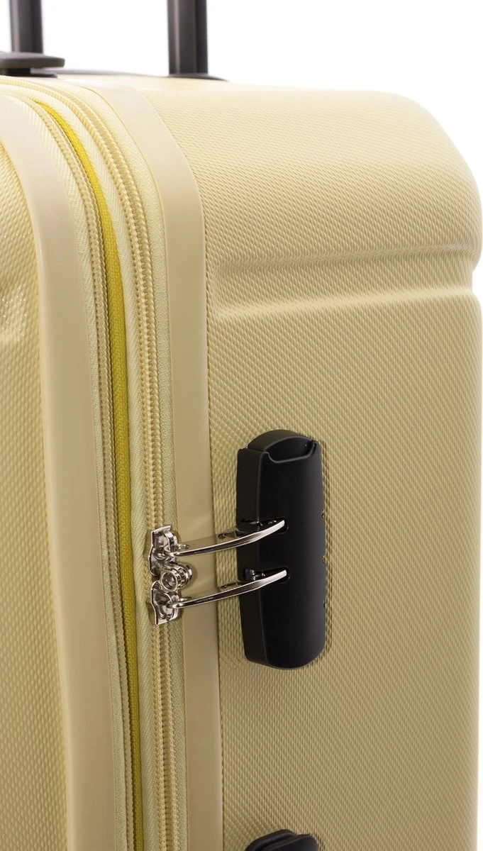 Gladiator Tropical Grote Koffer Expandable - 77 Cm - 105/117 Liter - Geel 8 Gladiator Tropical Grote Koffer Expandable - 77 Cm - 105/117 Liter - Geel - Afbeelding 6