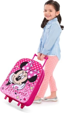 Disney MINNIE MOUSE Polka Dots Trolley Koffertje Vakantie Logeren Tripjes Roze -Reis Opberg Artikelen 687x1200 3