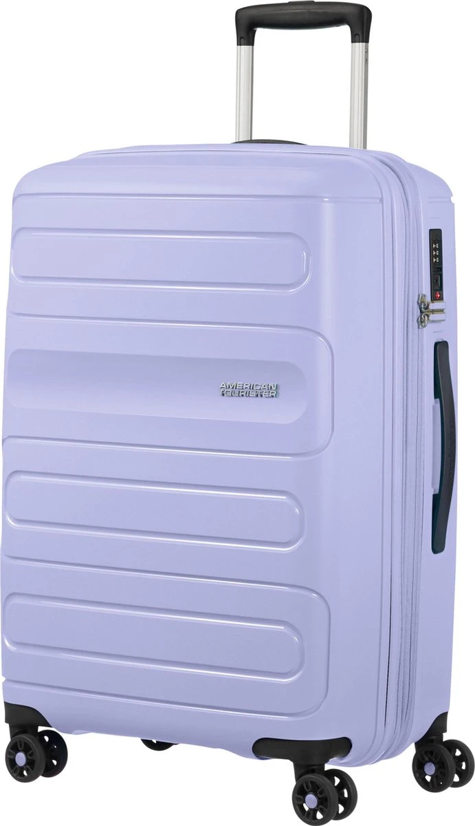 American Tourister Reiskoffer - Sunside Spinner 68/25 Uitbreidbaar (Medium) Pastel Blue 3 American Tourister Reiskoffer - Sunside Spinner 68/25 Uitbreidbaar (Medium) Pastel Blue