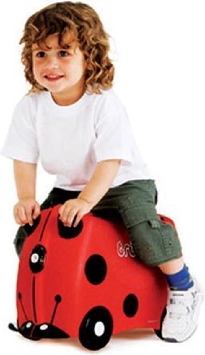 Trunki Ride-On Handbagage Koffer 46 Cm - Lieverheersbeestje Harley 18 Trunki Ride-On Handbagage Koffer 46 Cm - Lieverheersbeestje Harley - Afbeelding 16