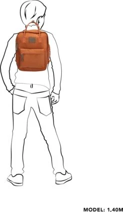 Beagles Originals Torrent Rugzak - 8 Liter - Terracotta -Reis Opberg Artikelen 695x1200 5