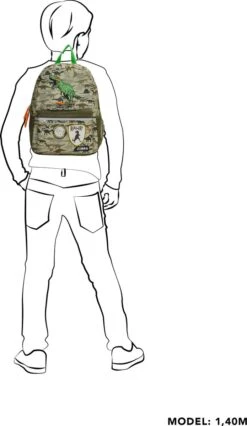 Zebra Rugzak Dino Camouflage (m) + Dino Ei 16 Zebra Rugzak Dino Camouflage (m) + Dino Ei -Reis Opberg Artikelen 695x1200 9