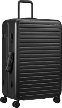 Samsonite Reiskoffer - Stackd Spinner 75/28 (Medium) Black 10 Samsonite Reiskoffer - Stackd Spinner 75/28 (Medium) Black -Reis Opberg Artikelen 696x1200 3