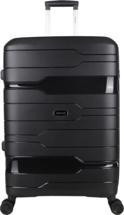 Decent ONE-CITY Large Koffer - 76 Cm - TSA Slot - Zwart -Reis Opberg Artikelen 696x1200 4