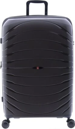 Gladiator Kick-Off Grote Koffer Expandable -76 Cm - 99/125 Liter - Eco Friendly Recyclebaar PP - Donkergrijs -Reis Opberg Artikelen 700x1200 3