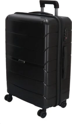 Beagles Originals Buster Middelgrote Koffer - 65 Cm - Zwart -Reis Opberg Artikelen 703x1200 2