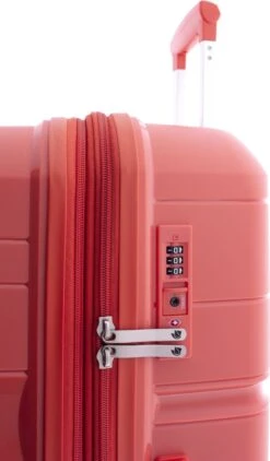 Gladiator Boxing Middelgrote Koffer Expandable 67 Cm 70/80 Liter TSA Slot - Koraalrood -Reis Opberg Artikelen 703x1200 3