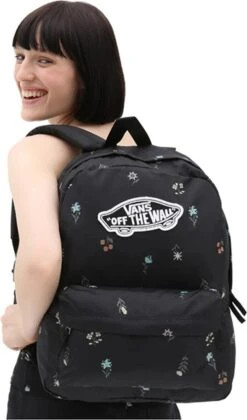 Vans Dames Laptop Rugzak / Rugtas / Laptoptas - Realm - Zwart - 15 Inch -Reis Opberg Artikelen 706x1200 5