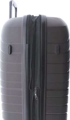Gladiator Kick-Off Grote Koffer Expandable -76 Cm - 99/125 Liter - Eco Friendly Recyclebaar PP - Donkergrijs -Reis Opberg Artikelen 708x1200 4