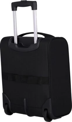 Travelite Handbagage Zachte Koffer / Trolley / Reiskoffer - Cabin - 43 Cm - Zwart -Reis Opberg Artikelen 709x1200