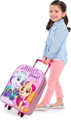 Paw Patrol Skye & Everest Trolley Koffer School Logeren Vakantie -Reis Opberg Artikelen 713x1200 1