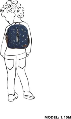 Zebra - Rugzak - Ruimte - Blauw -Reis Opberg Artikelen 718x1200 3