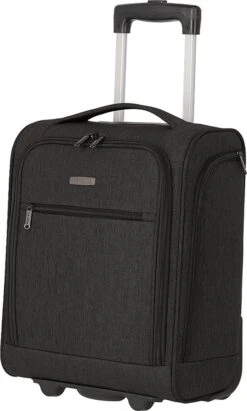 Travelite Handbagage Zachte Koffer / Trolley / Reiskoffer - Cabin - 43 Cm - Zwart -Reis Opberg Artikelen 722x1200