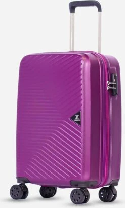 ©TROLLEYZ - Ibiza No.3 - Reiskoffer 69cm Met TSA Slot - Dubbele Wielen - 360° Spinners - 100% ABS - Reiskoffer In Dazzling Purple -Reis Opberg Artikelen 723x1200 1