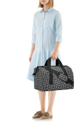 Reisenthel Allrounder L Reistas Sporttas - 30L - Signature Black Zwart -Reis Opberg Artikelen 724x1200 9