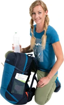 VAUDE Wizard 30+4 Rugzak - Kingfisher - 1,320 Kg - 30+4 L - ErgoShape-schouderbanden Voor Optimale Bewegingsvrijheid - Gepolsterde Heupband Met Vakje -Reis Opberg Artikelen 731x1200 6