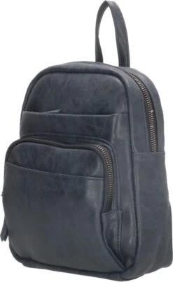 Enrico Benetti Zoë Dames Rugzak Klein - Kunstleer - Blauw 9 Enrico Benetti Zoë Dames Rugzak Klein - Kunstleer - Blauw -Reis Opberg Artikelen 736x1200 4