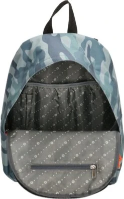 Beagles Originals Limited Edition Rugzak - 14 Inch Laptopvak - Blauw Camouflage -Reis Opberg Artikelen 745x1200 7