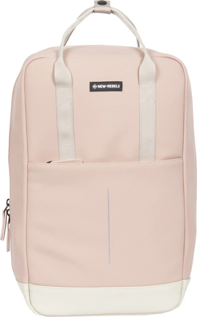 New Rebels® Julan - Rugtas - Oudroze - Waterbestendig - 42x12x28cm - Rugzak / Backpack 6 New Rebels® Julan - Rugtas - Oudroze - Waterbestendig - 42x12x28cm - Rugzak / Backpack - Afbeelding 4