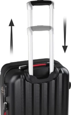 Monzana Hardcase Kofferset Baseline – 3 Stuks M/L/XL - Zwart -Reis Opberg Artikelen 750x1200 1