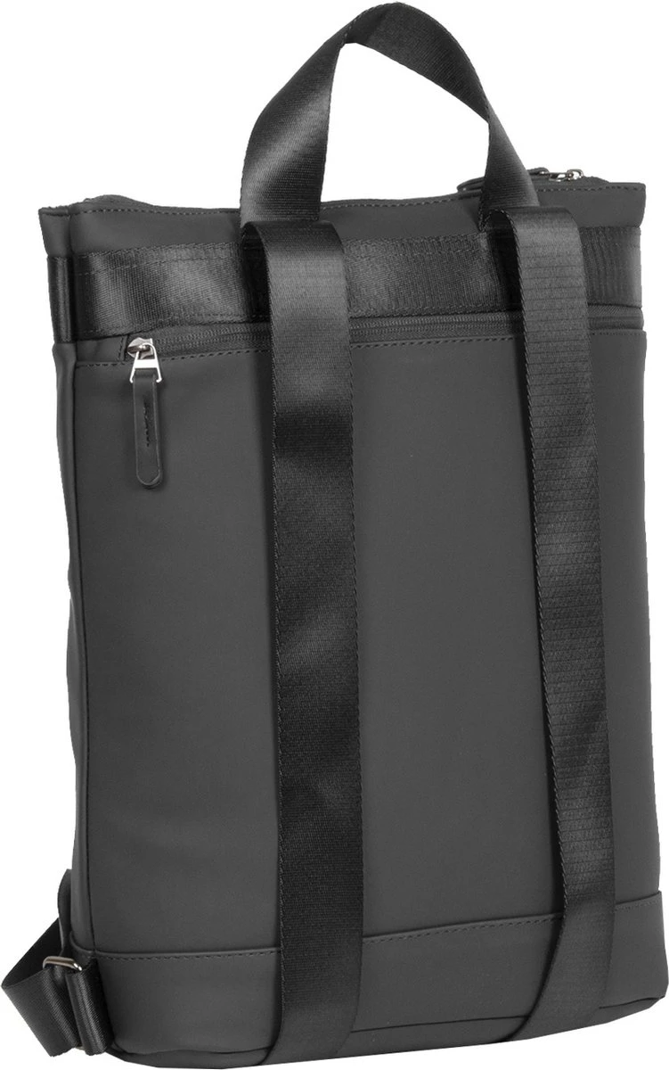 New Rebels® Daley - Rugtas - Zwart - Waterbestendig - 13121087 - 14L - 30x12x38cm - Rugzak / Backpack 4 New Rebels® Daley - Rugtas - Zwart - Waterbestendig - 13121087 - 14L - 30x12x38cm - Rugzak / Backpack - Afbeelding 2