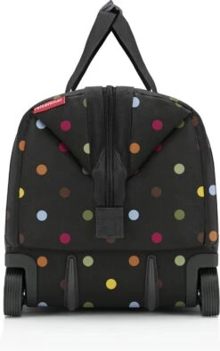 Reisenthel Allrounder Trolley Reiskoffer Reistas Op 2 Wielen - 30L - Dots Zwart -Reis Opberg Artikelen 752x1200
