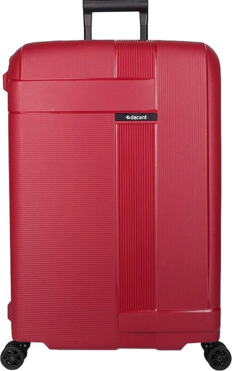 Decent Transit Large Koffer - 82 Cm - Rood 3 Decent Transit Large Koffer - 82 Cm - Rood