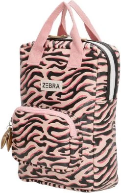 Zebra Trends Rugzak (S) - Zebra Stripes Pink -Reis Opberg Artikelen 755x1200