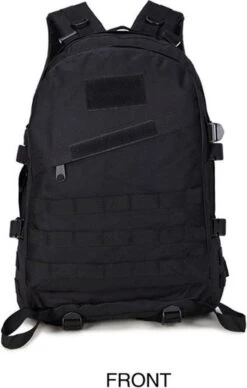 Leger Rugzak Zwart- Waterdichte Zwarte Rugzak - Outdoor - Kamperen - Backpack -Reis Opberg Artikelen 763x1200 10