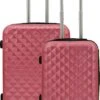 SB Travelbags Kofferset - 2 Delige 'Expandable' Koffer - Roze - 65cm/55cm -Reis Opberg Artikelen 763x1200 3