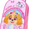 Paw Patrol SKYE Unicorn Eenhoorn Trolley Koffertje Vakantie Logeren Tripjes Roze Regenboog -Reis Opberg Artikelen 772x1200 2
