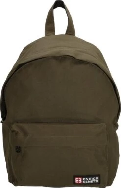 Enrico Benetti Amsterdam Rugzak - 54386 - Olijfgroen -Reis Opberg Artikelen 775x1200 12