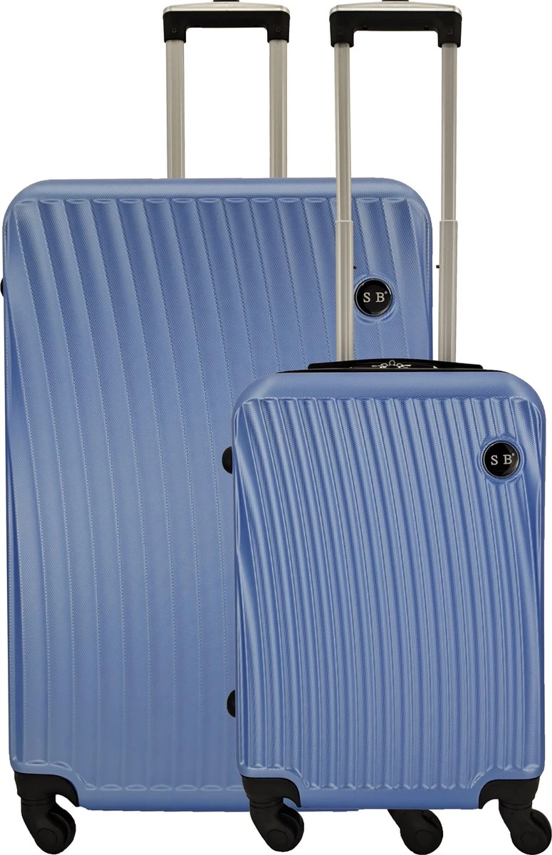 SB Travelbags Kofferset - 2 Delige -Blauw - 75cm/55cm 3 SB Travelbags Kofferset - 2 Delige -Blauw - 75cm/55cm