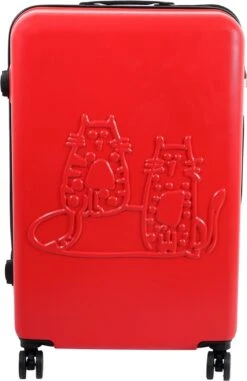 Biggdesign Cats Koffer - Ruimbagage Koffer - Rood - Large -Reis Opberg Artikelen 778x1200 2