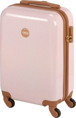 Princess Traveller Trendy Dots - Handbagage Koffer - Roze - S - 55cm -Reis Opberg Artikelen 780x1200 1