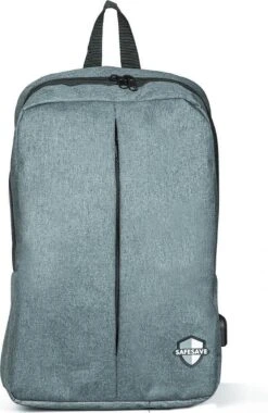SafeSave Rugtas – Waterafstotende Schooltas Met Laptop Vak En Usb Aansluiting – Schoudertas – 15.6 Inch – Licht Grijs 14 SafeSave Rugtas – Waterafstotende Schooltas Met Laptop Vak En Usb Aansluiting – Schoudertas – 15.6 Inch – Licht Grijs -Reis Opberg Artikelen 780x1200 9