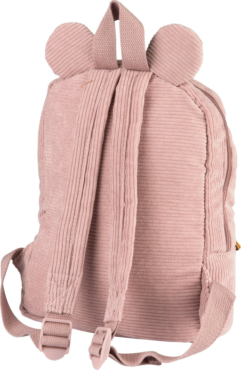 Princess Traveller Kids Collection - Rugzak 0 Tot 5 Jaar - Roze - Schooltas - Corduroy - 5 Liter Inhoud 5 Princess Traveller Kids Collection - Rugzak 0 Tot 5 Jaar - Roze - Schooltas - Corduroy - 5 Liter Inhoud - Afbeelding 3