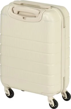 Princess Traveller Florence - Handbagagekoffer Met Strap - Crème - S - 55cm -Reis Opberg Artikelen 786x1200