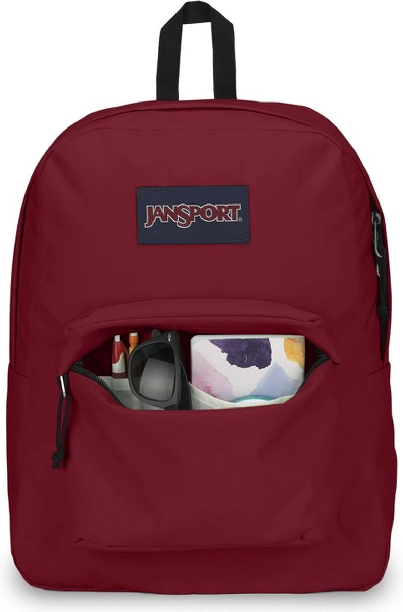 JanSport SUPERBREAK ONE Rugzak, 26 Liter - Russet Red 8 JanSport SUPERBREAK ONE Rugzak, 26 Liter - Russet Red - Afbeelding 6