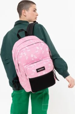 Eastpak Pinnacle Rugzak Flower Shine Pink -Reis Opberg Artikelen 791x1200 7