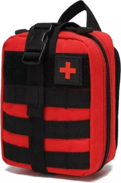 Alta-X Outdoor - Ehbo Tas Rood - Medicijntas - First Aid Bag - Jacht Survival Militaire Edc Pack Molle - Tactical Heuptas Outdoor Sos Pouch Leger Medische Kit Taille Riem Rugzak -Reis Opberg Artikelen 792x1200 17