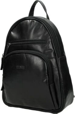 Old West Leren Dames Rugzak San Antonio M - Zwart -Reis Opberg Artikelen 794x1200 8