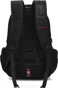 ASA-STAR Rugzak Met 2 USB Charging Anti-theft Laptopvak -Anti-Diefstal- Met Slot (zwart) - Inclusief 2 USB Oplaadstation- Backpack - School - Luxe Laptop Rugtas - Travel- Reistassen - Rugzak Slim Fit School/college Tas Jongens/meisjes -heren- Dames -Reis Opberg Artikelen 795x1200 15