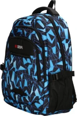 Enrico Benetti Santa Cruz Laptop Rugzak - Zwart/Aqua -Reis Opberg Artikelen 795x1200 2