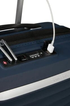 Samsonite Reiskoffer - Upscape Spinner 4 Wiel 55/20 Uitbreidbaar (Handbagage) Blue Nights -Reis Opberg Artikelen 799x1200 6