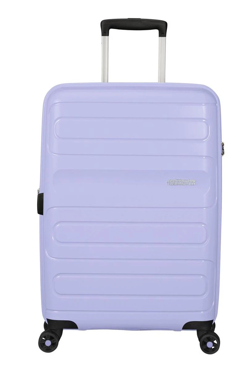 American Tourister Reiskoffer - Sunside Spinner 68/25 Uitbreidbaar (Medium) Pastel Blue 4 American Tourister Reiskoffer - Sunside Spinner 68/25 Uitbreidbaar (Medium) Pastel Blue - Afbeelding 2